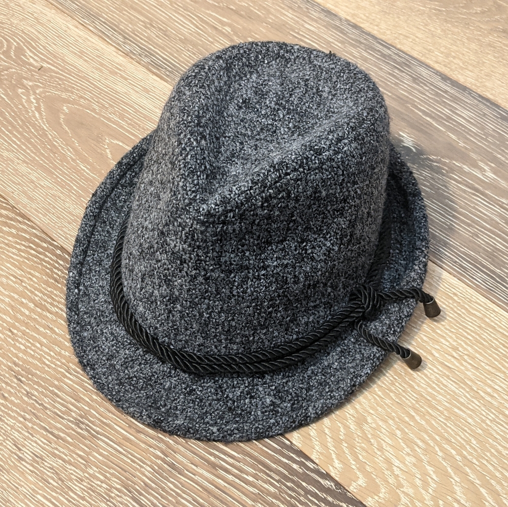 Gray Fedora Hat